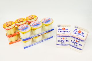 ミルクヨーカン＆プリンセット【エコ包装】