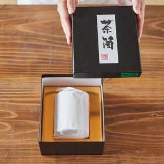 木の茶筒(小)贈答用箱