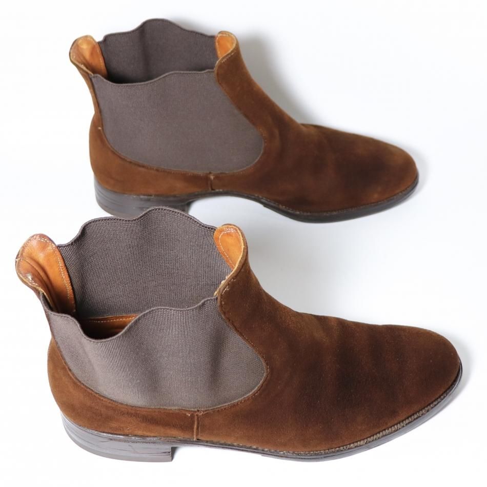 中古品/希少品” Tricker's（トリッカーズ）サイドゴアブーツ UK7