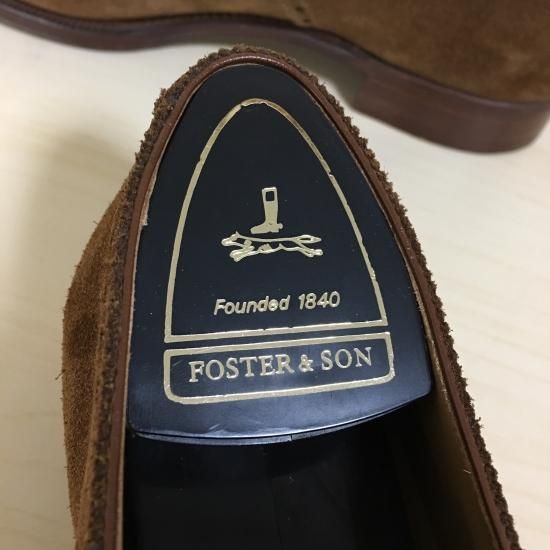 未使用品“ Foster&son(フォスターアンドサン)Semi Brogue 未使用品“ Foster&son(フォスターアンドサン)Semi Brogue