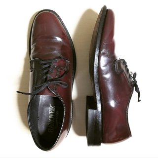 “中古品” Hanover（ハノーバー）Plane Toe Derby Shoes（プレーントゥ ダービー シューズ）US8 D