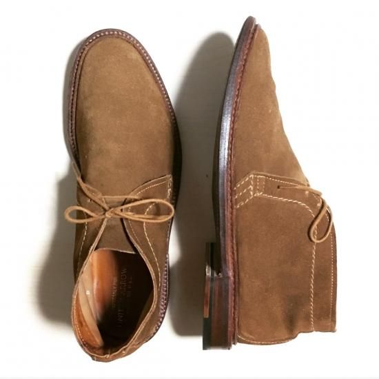 極美品” Alden（オールデン）× UNITED ARROWS別注 Suede Chukka Boots ...