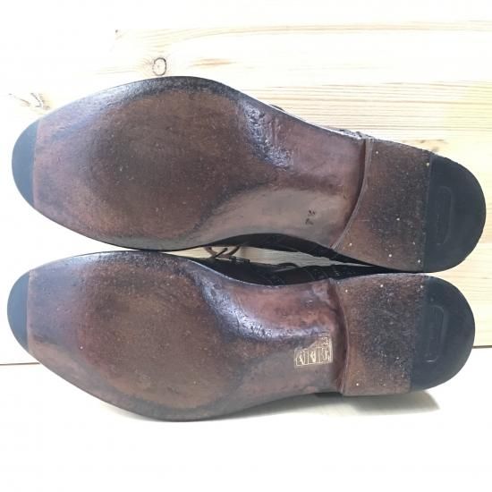 美品” Santoni（サントーニ）Full Brogues Shoes（フル ブローグ