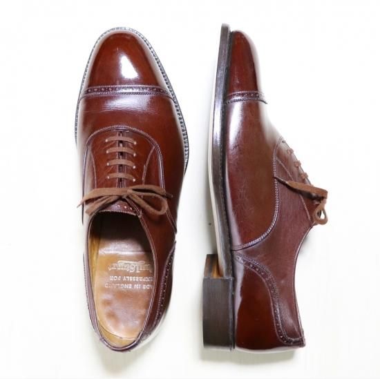 極美品/希少品” Paul Stuart（ポールスチュアート）Punched Cap Toe ...