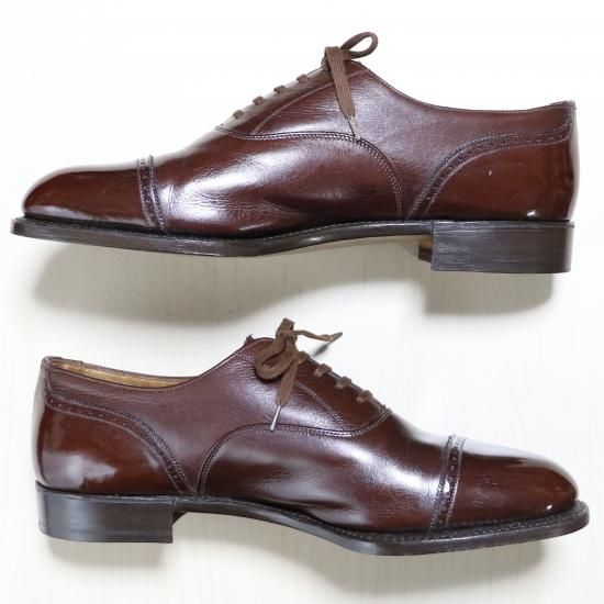 未使用級美品】✨paul stuart 26cm オペラパンプス 黒 革靴
