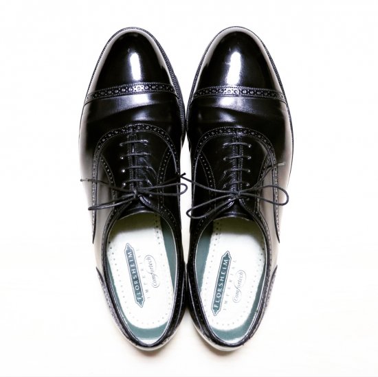 美品” FLORSHEIM（フローシャイム）インペリアル Quarter Brogue Shoes 