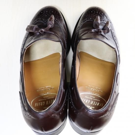 極美品” SCOTCH GRAIN(スコッチグレイン)Wingtip Tasseled 極美品” SCOTCH GRAIN(スコッチグレイン)Wingtip Tasseled