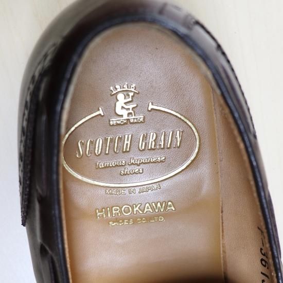 極美品” SCOTCH GRAIN(スコッチグレイン)Wingtip Tasseled 極美品” SCOTCH GRAIN(スコッチグレイン)Wingtip Tasseled