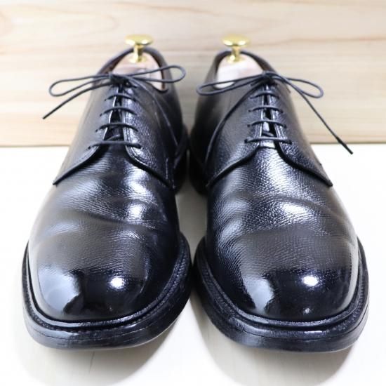 美品 USA製 アレンエドモンズ Leeds プレーントゥ 黒 13D 31cm Allen Edmonds アレンエドモンズ Leeds コードバン プレーントゥ