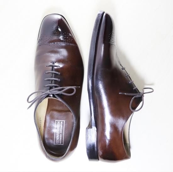 中古品“ EDWARD GREEN（エドワードグリーン）Wholecut Shoes（ホール