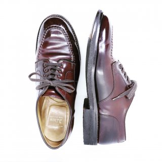 “美品” Alden（オールデン）Utip Shoes（Uチップ シューズ）TANKER OXFORD（タンカーオックスフォード）US8 D ダークバーガンディ 2490 コードバン