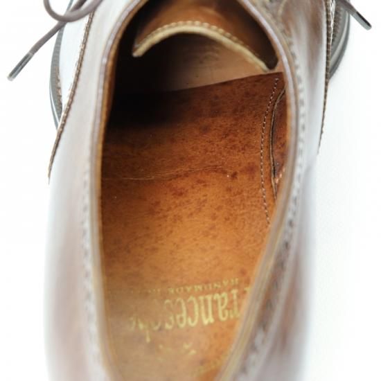 美品” Franceschetti(フランチェスケッティ)Semi Brogue Shoes 美品” Franceschetti(フランチェスケッティ)Semi Brogue Shoes