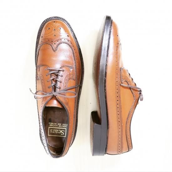 美品” SEARS（シアーズ）Long Wingtip Shoes（ロングウイングチップ