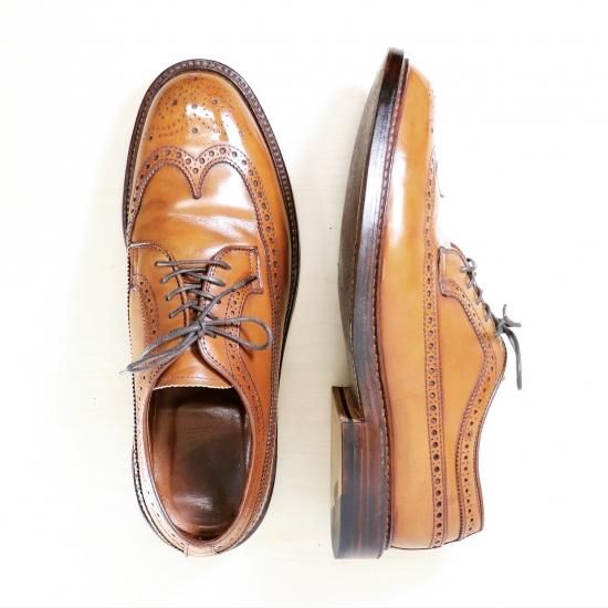 中古品“ Alden（オールデン）× J.CREW別注 Long Wingtip Shoes（ロング ...