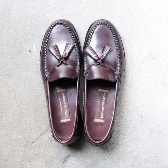 美品” Johnston&Murphy（ジョンストン＆マーフィー）Tasseled Loafer ...