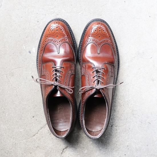 メンズDexter Long Wing Tip Shoes 1980s US8.5E