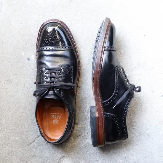 美品/希少品” Alden(オールデン)× Alden NY別注 Semi Brogue Shoes