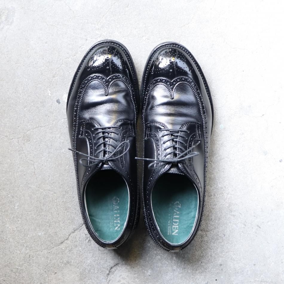 全3色/黒/赤/ベージュ AldenオールデンConformalShoeStore別注 カーフ