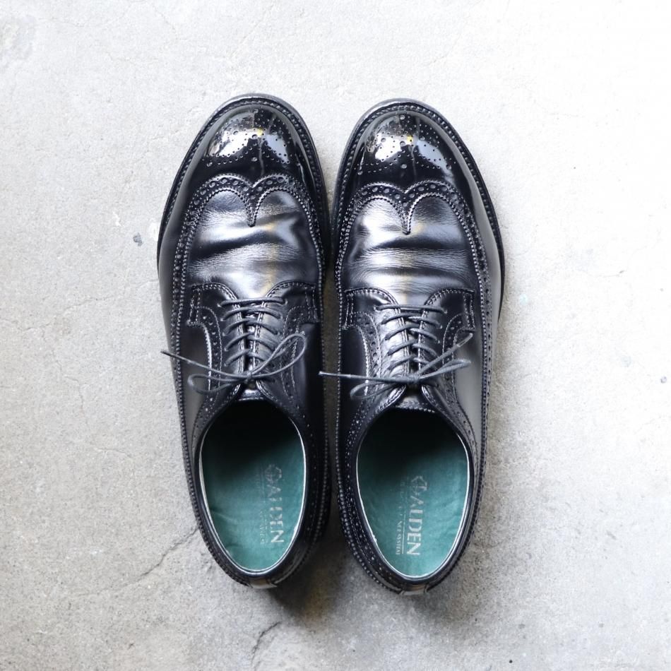 美品” Alden（オールデン）× Moulded Shoe別注 Long Wingtip（ロング ...