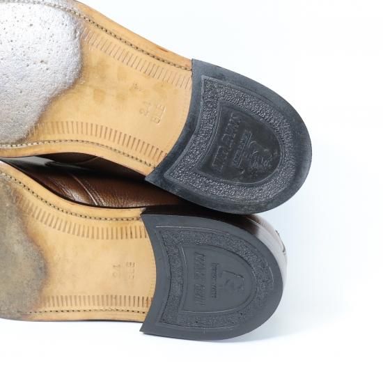 美品” SCOTCH GRAIN（スコッチグレイン）Single Monk Strap（シングル