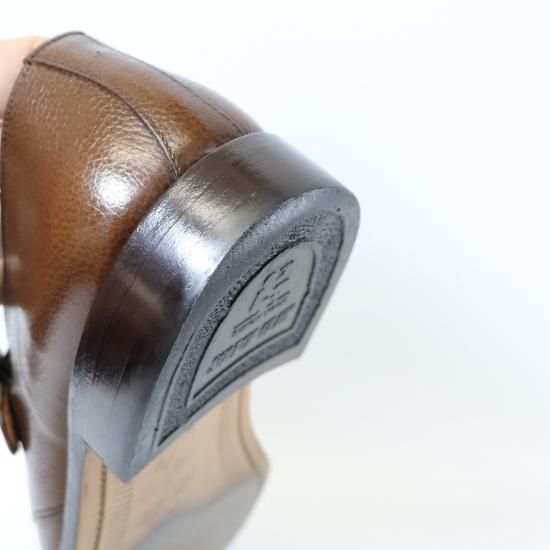 美品” SCOTCH GRAIN（スコッチグレイン）Single Monk Strap