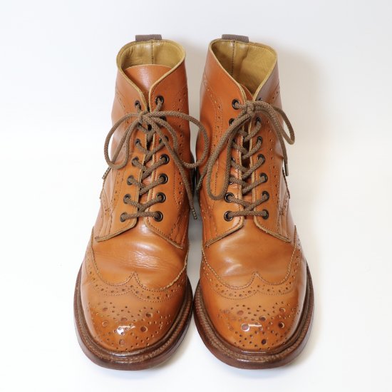 美品　Tricker's カントリーブーツ　マロン