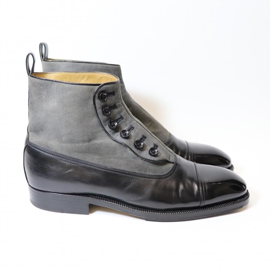 エンツォボナフェ　Enzo Bonafe ボタンブーツ　26 25.5 エンツォボナフェ Enzo Bonafe ボタンブーツ 26 25.5 エンツォボナフェ