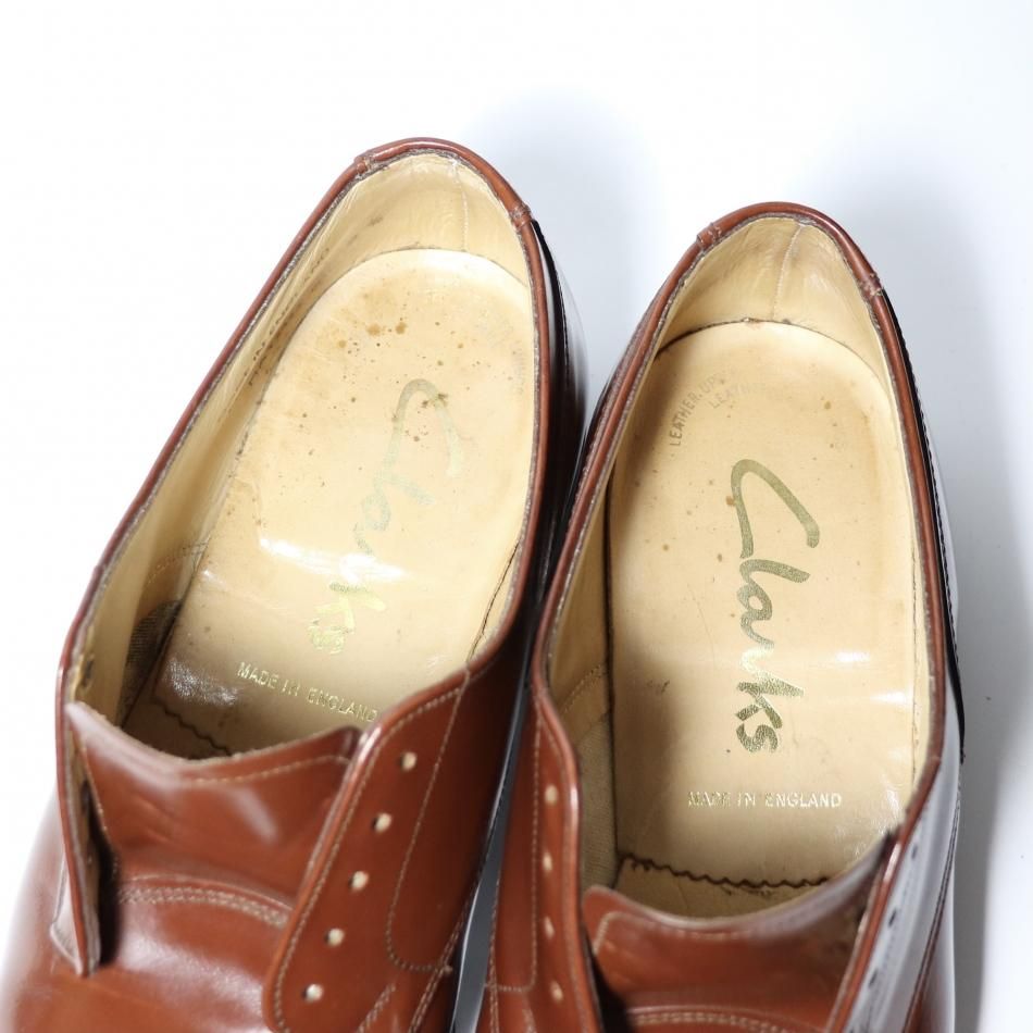 美品/希少品” Clarks（クラークス）Plane Toe Shoes（プレーン