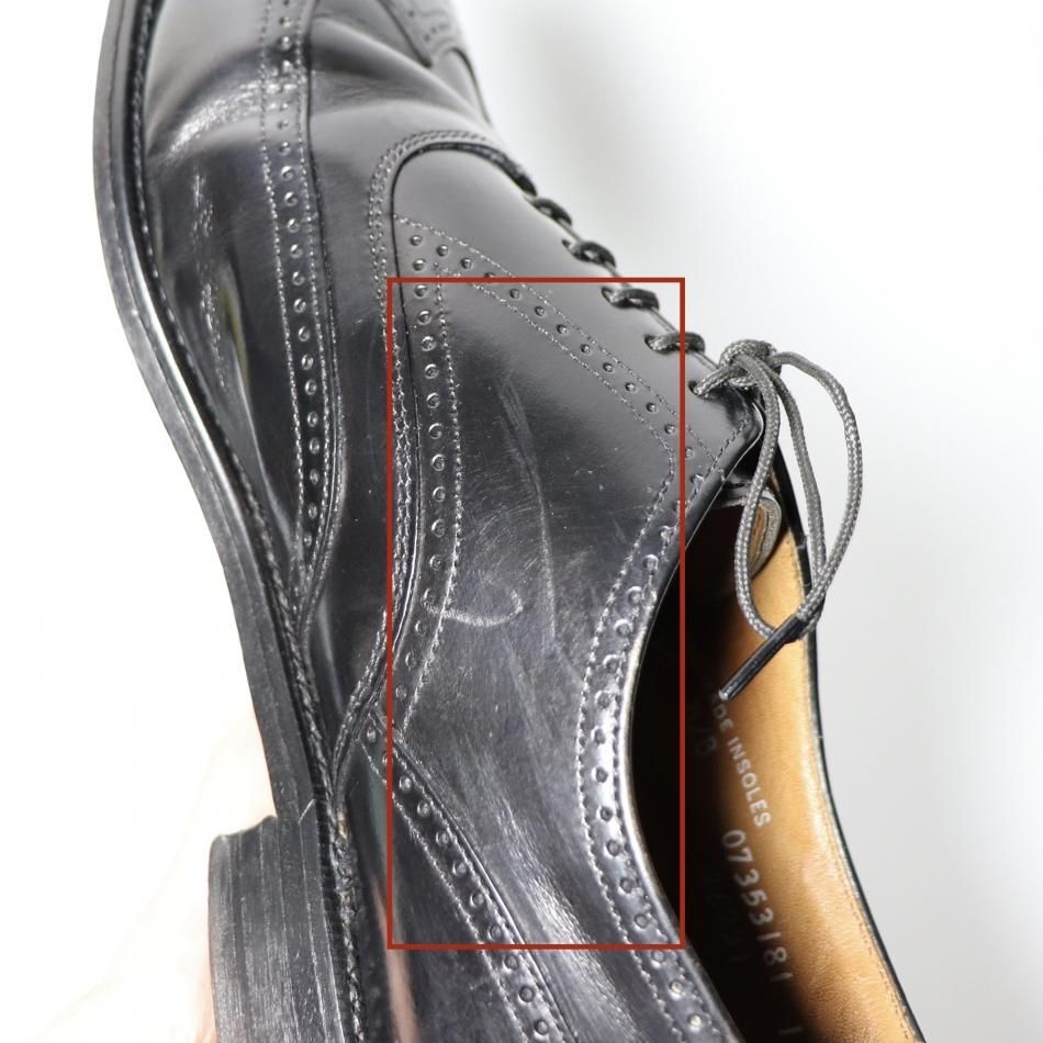 美品” BOSTONIAN（ボストニアン）フルブローグシューズ US10 D