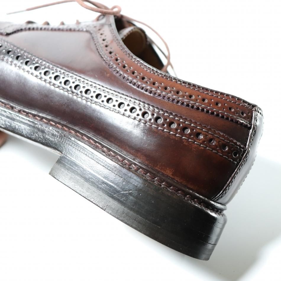 中古品“ ALDEN(オールデン)ロングウイングチップシューズ US8 中古品“ ALDEN(オールデン)ロングウイングチップシューズ US8