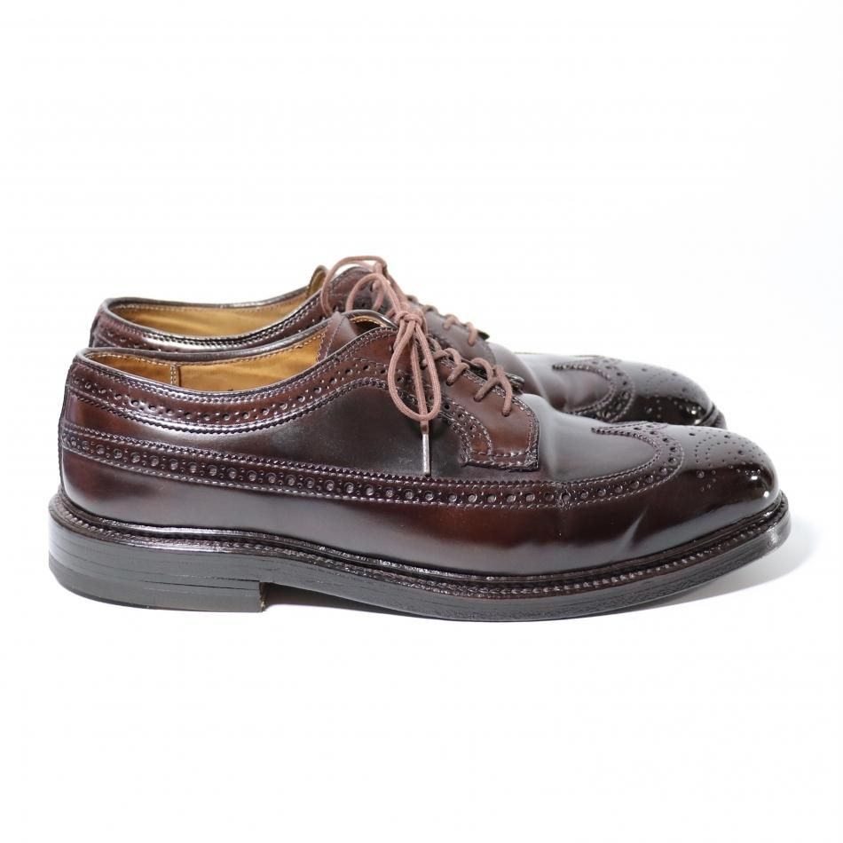 中古品“ ALDEN(オールデン)ロングウイングチップシューズ US8 中古品“ ALDEN(オールデン)ロングウイングチップシューズ US8