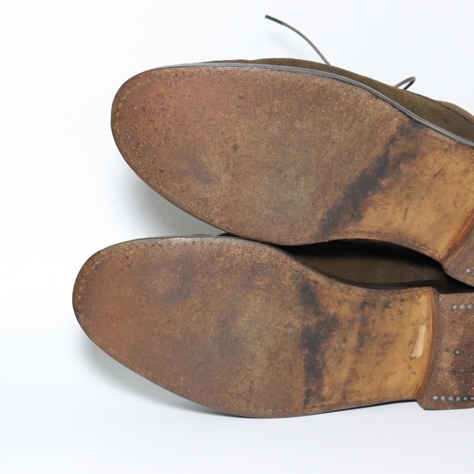 ロイドフットウェア　LloydFootwear Uチップ　スエード　ブラウン Lloyd Footwear/ロイドフットウェアUチップ。 | 鹿児島・天文館