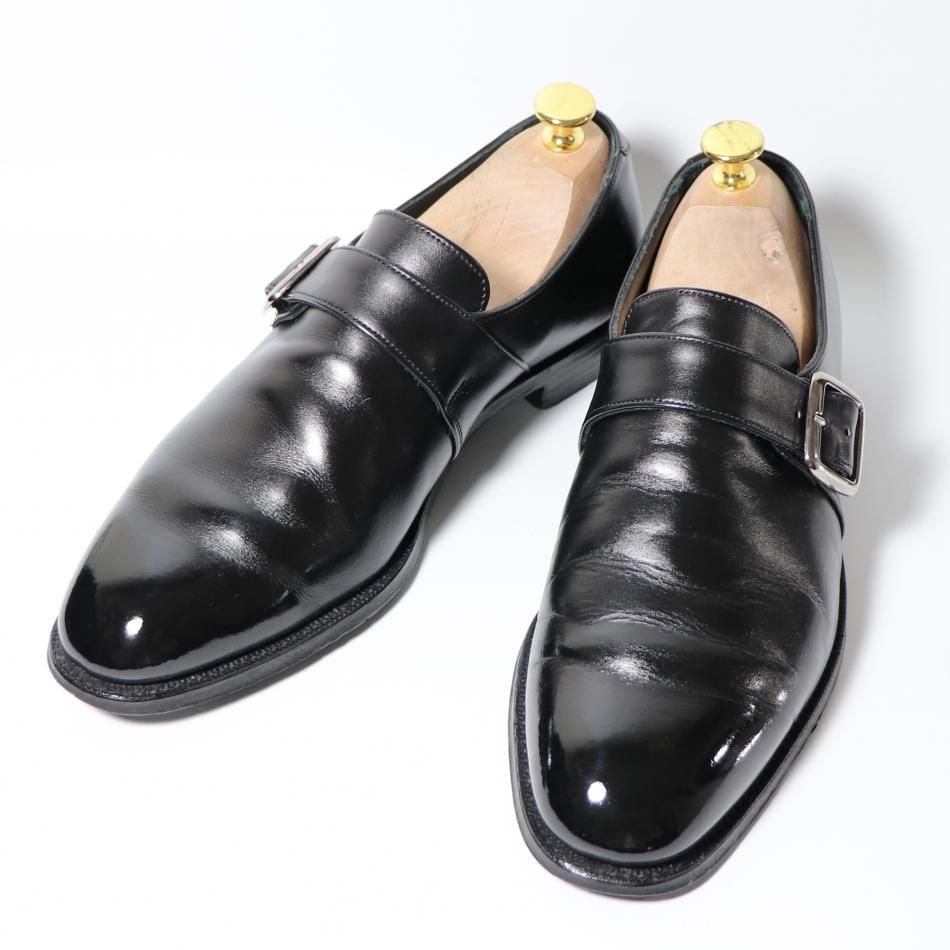 い出のひと時に、とびきりのおしゃれを！ 美品” CHEANEY（チーニー）シングルモンクストラップシューズ 靴