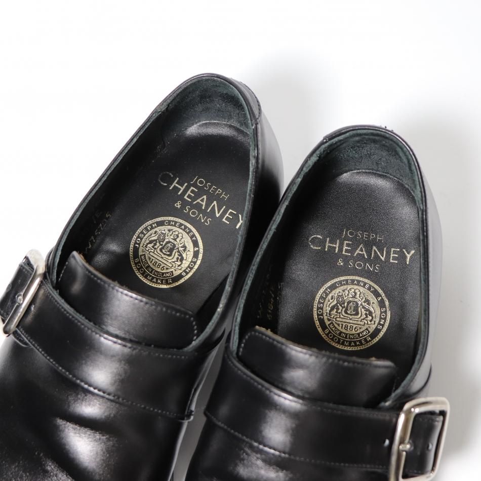 美品” CHEANEY(チーニー)シングルモンクストラップシューズ 美品” CHEANEY(チーニー)シングルモンクストラップシューズ