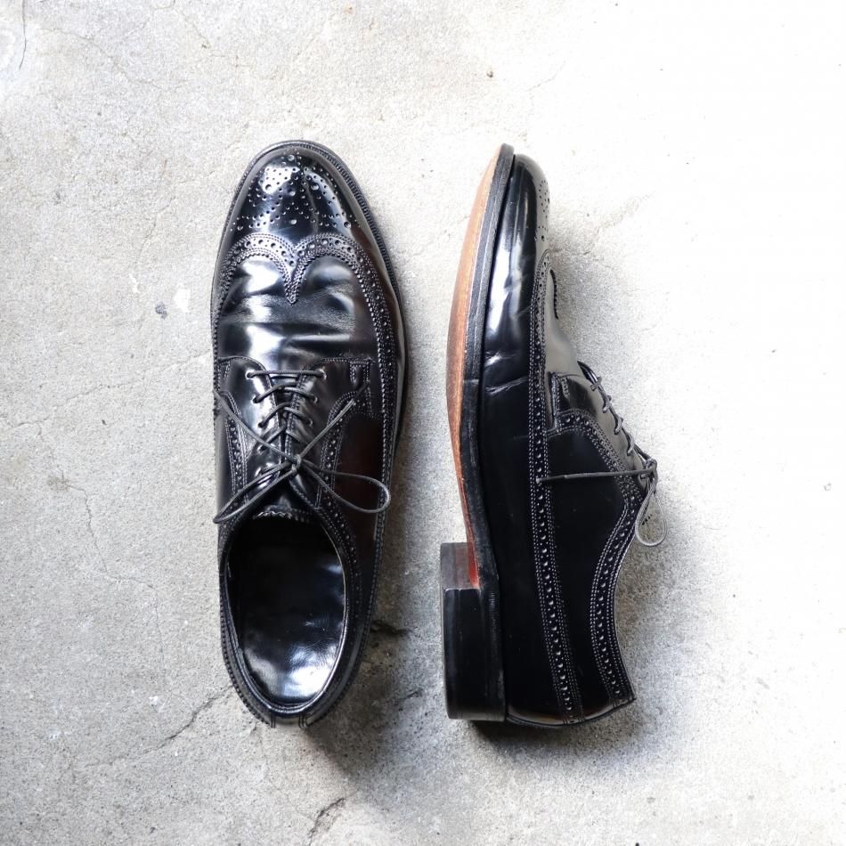 美品” FLORSHEIM(フローシャイム)ロングウイングチップ 美品” FLORSHEIM(フローシャイム)ロングウイングチップ
