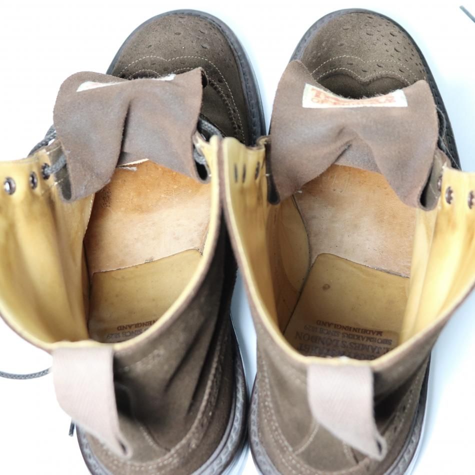 極美品” Tricker's（トリッカーズ）カントリーブーツ UK8.5