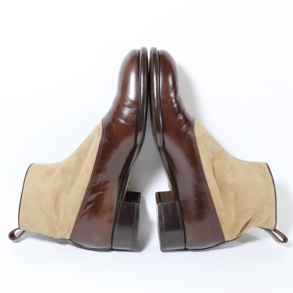 美品/希少品” Le Yucca's（レユッカス）ボタンブーツ Size:42 ダーク