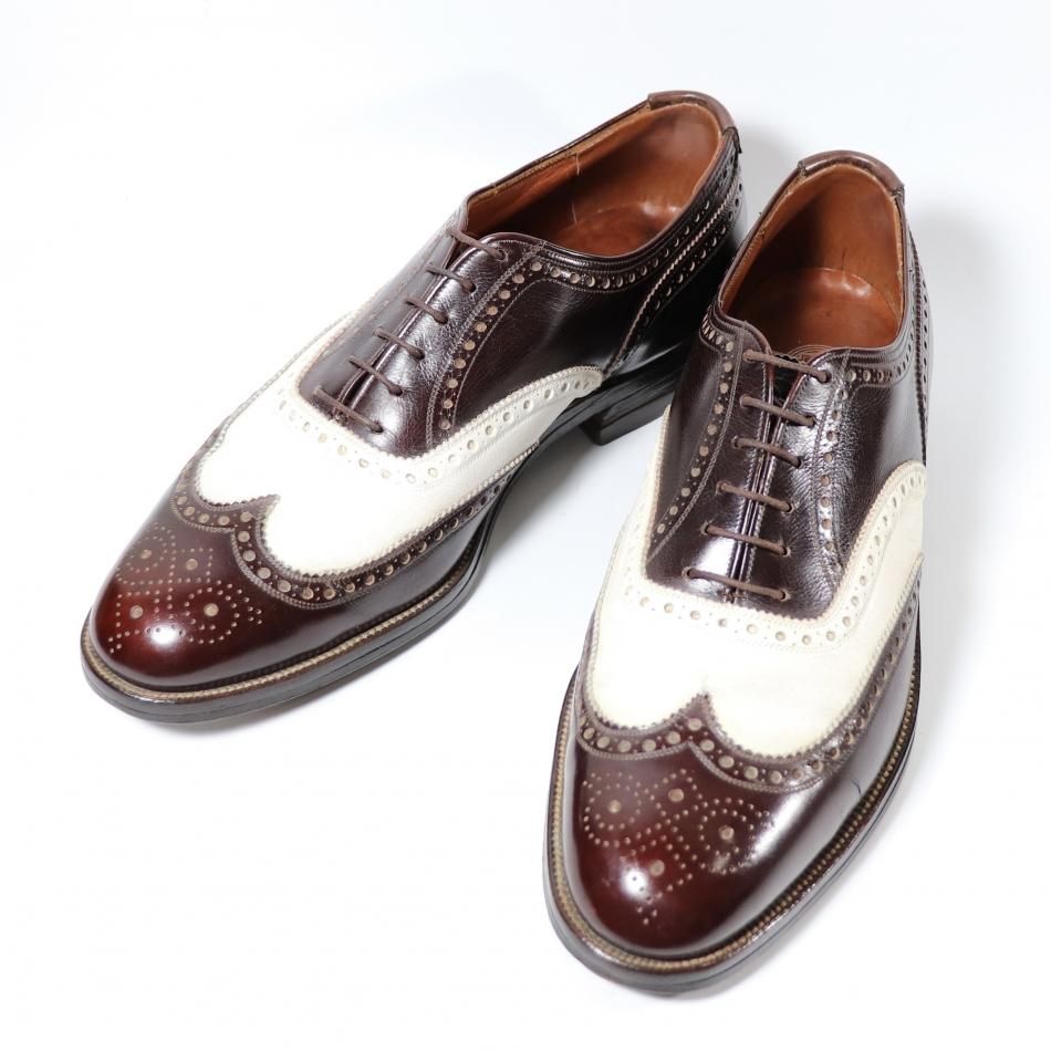 フローシャイム スペクテイター シューズ 40s Florsheim 靴 ドレス