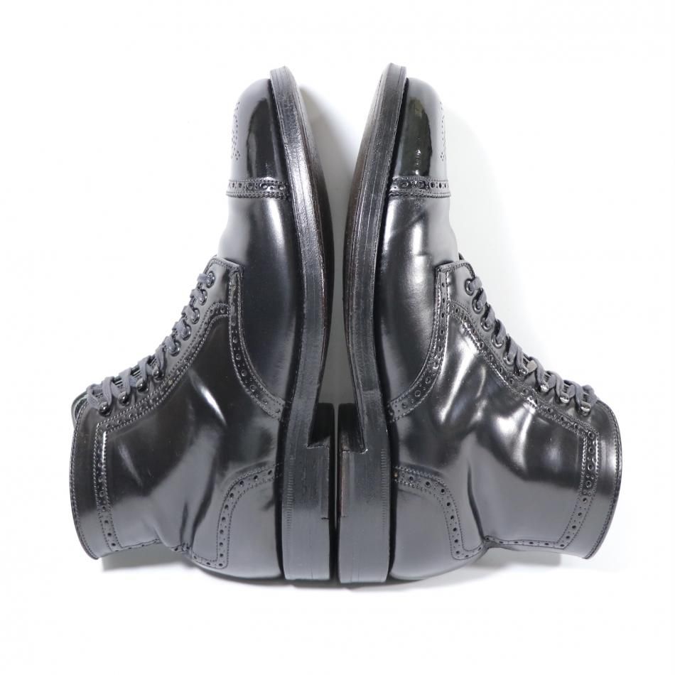 美品” ALDEN(オールデン)メダリオンキャップトゥブーツ US6.5E 美品” ALDEN(オールデン)メダリオンキャップトゥブーツ US6.5E