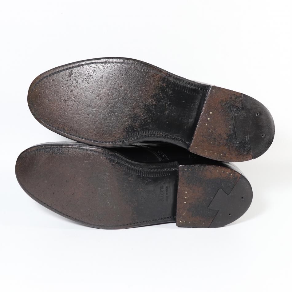 美品” ALDEN（オールデン）メダリオンキャップトゥブーツ US6.5E