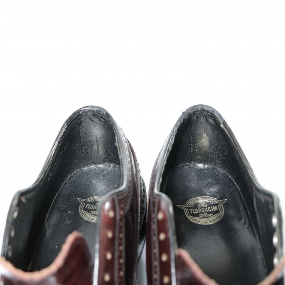 フローシャイム FLORSHEIM ウイングチップ 11D 29cm 美品” FLORSHEIM（フローシャイム）ロングウイングチップ