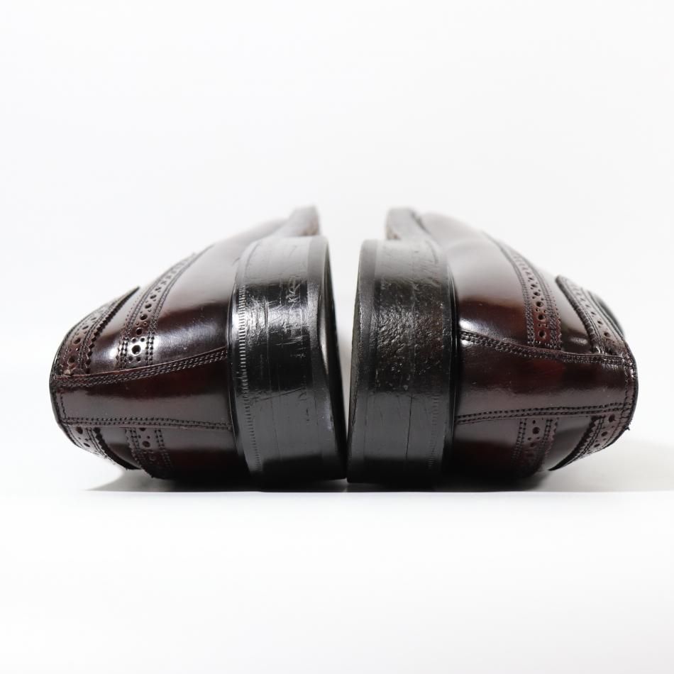 FLORSHEIMフローシャイム◆ウイングチップ◆バーガンディ◆US8/26cm フローシャイム Florsheim ウイングチップ サイズ10D | 高級靴