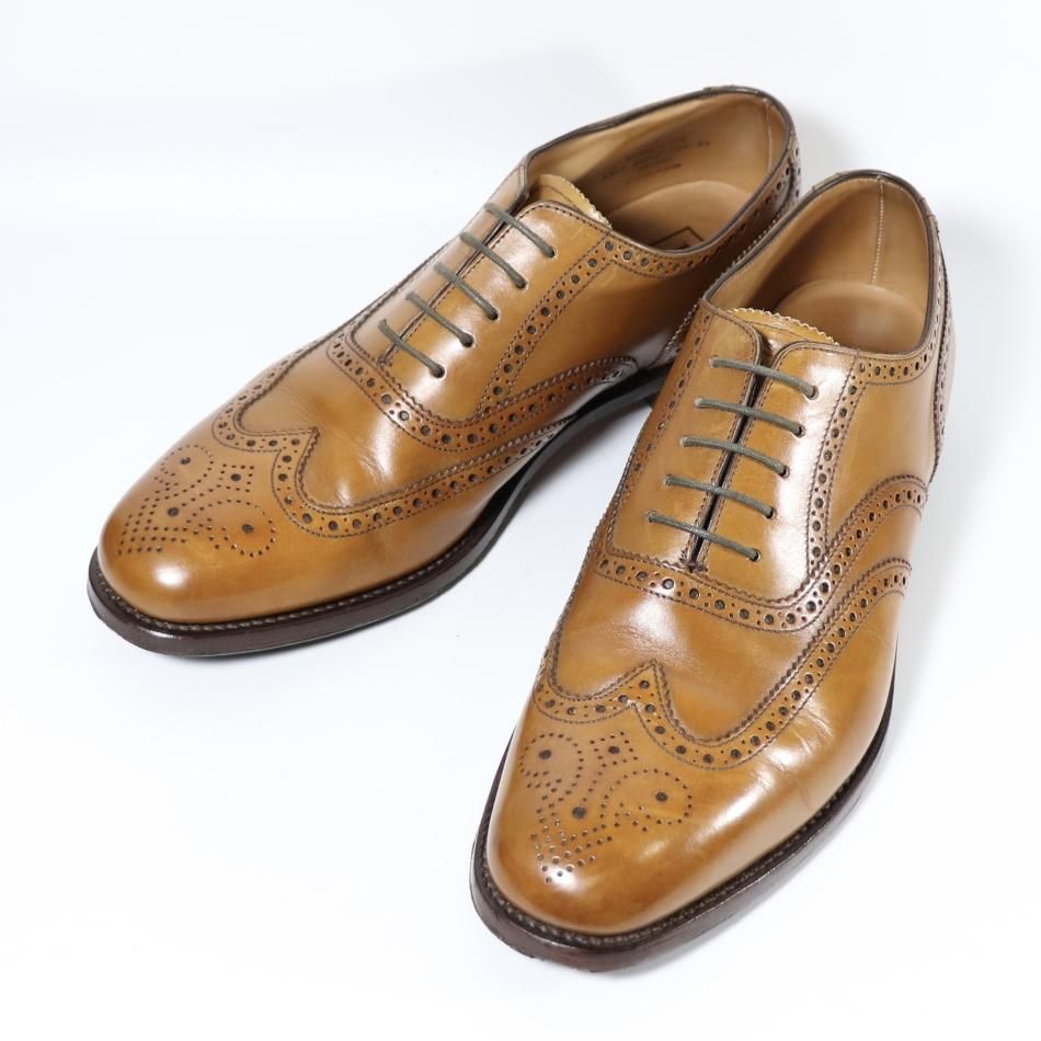 極美品” Loake（ローク）L1ライン フルブローグシューズ UK8.5 F 3625 