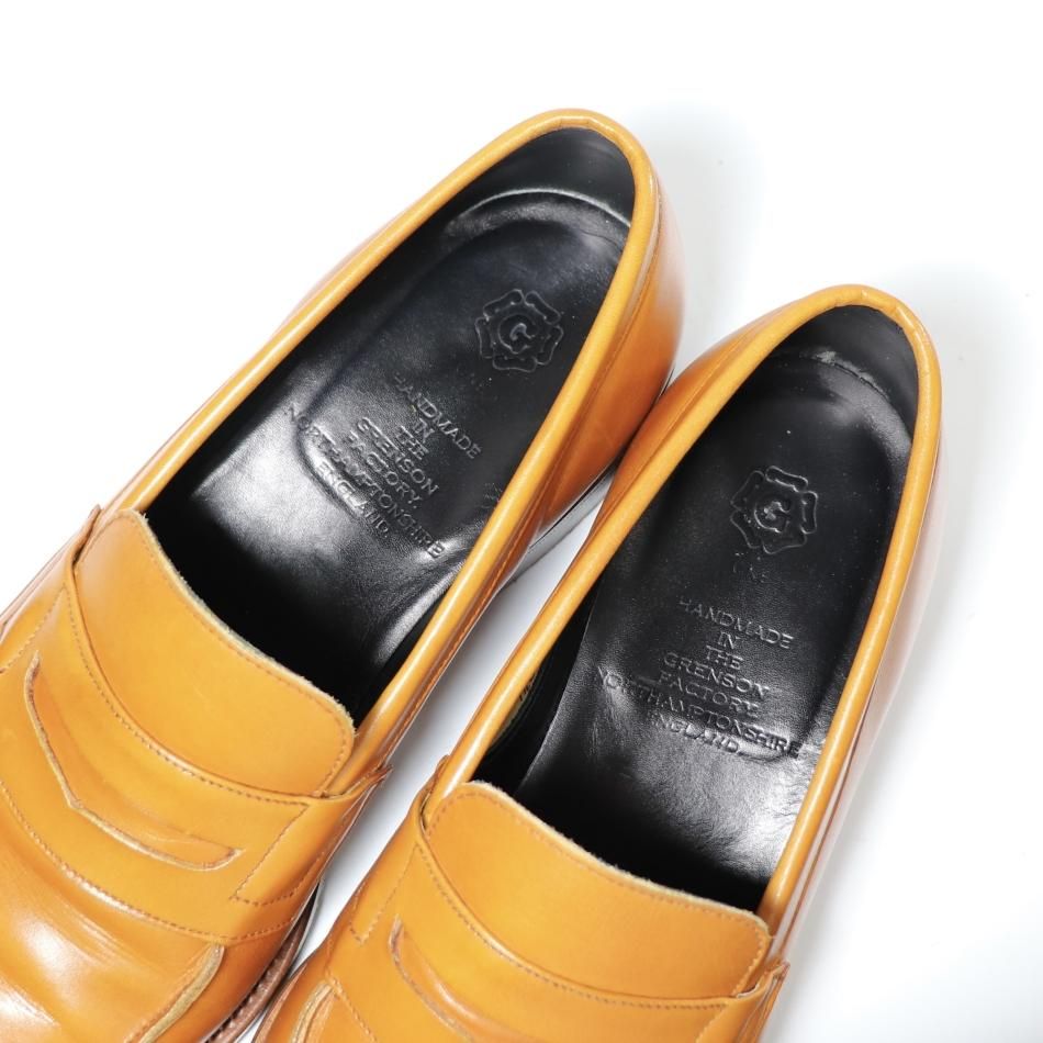 極美品” GRENSON(グレンソン)G-One コインローファー UK7.5 E 極美品” GRENSON(グレンソン)G-One コインローファー UK7.5 E