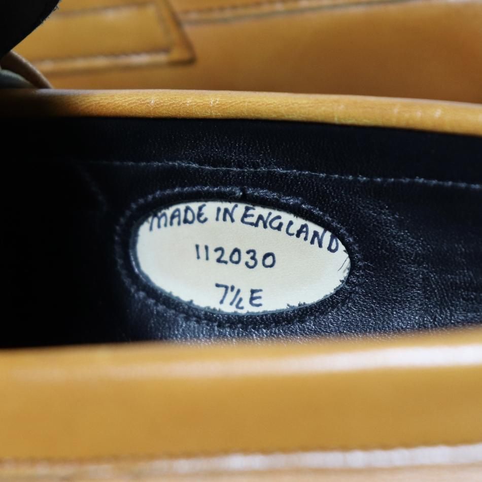 極美品” GRENSON(グレンソン)G-One コインローファー UK7.5 E 極美品” GRENSON(グレンソン)G-One コインローファー UK7.5 E