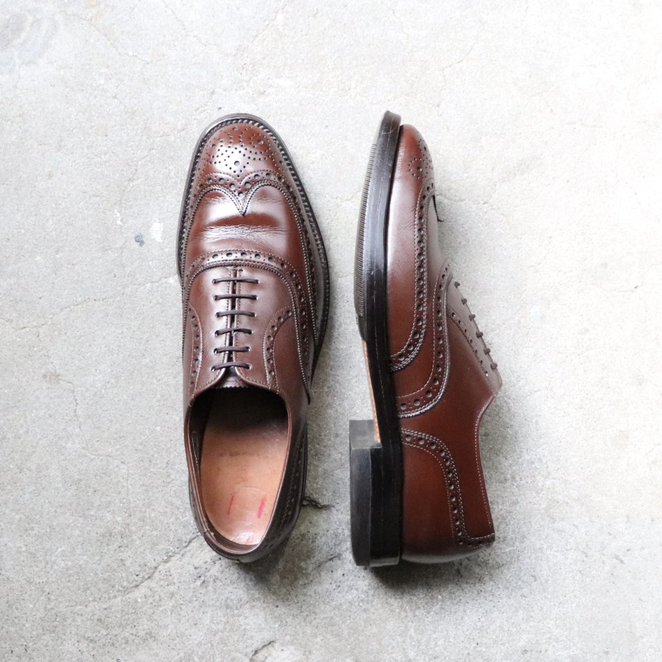 靴/シューズ超美品　ALLEN EDMONDS アレンエドモンズ ウィングチップシューズ