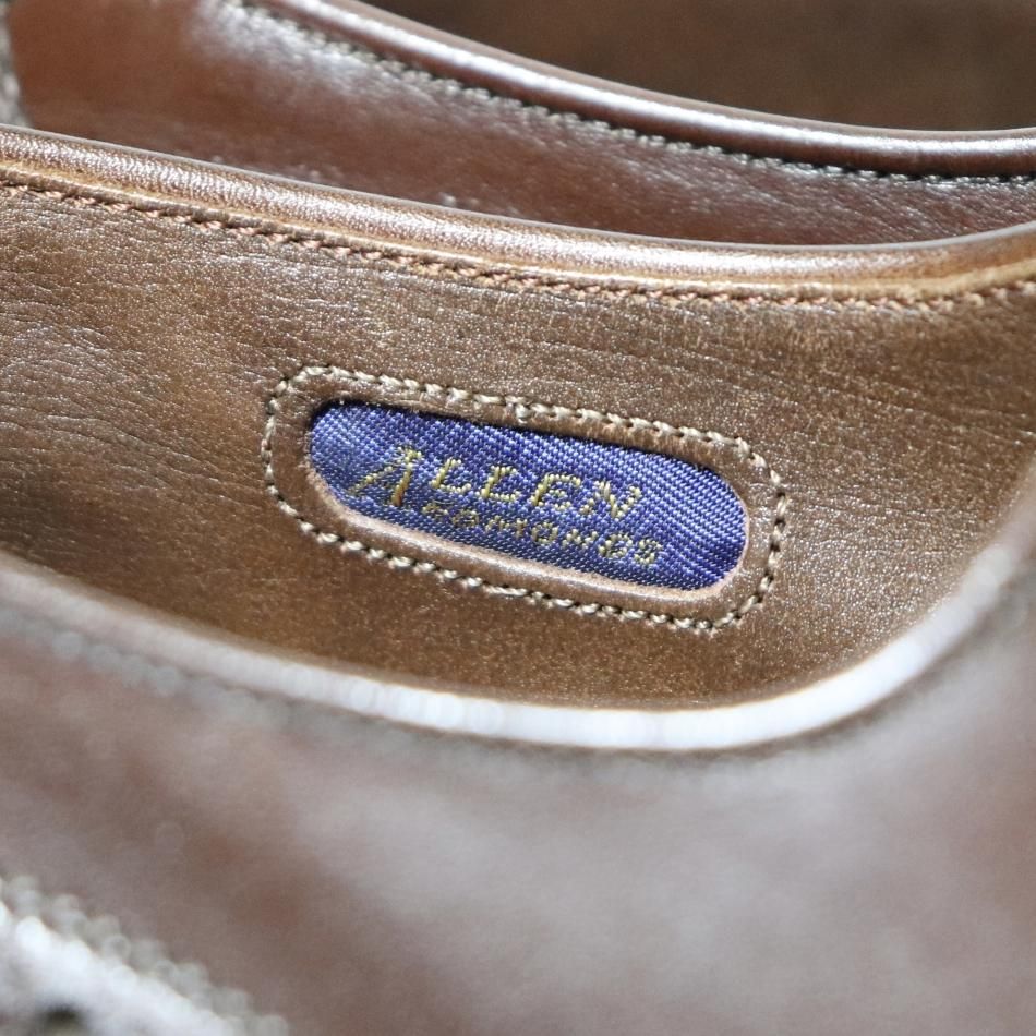 【美品】希少 アレンエドモンズ フルブローグUS8D 極美品/希少品” Allen Edmonds（アレンエドモンズ）Boulevard