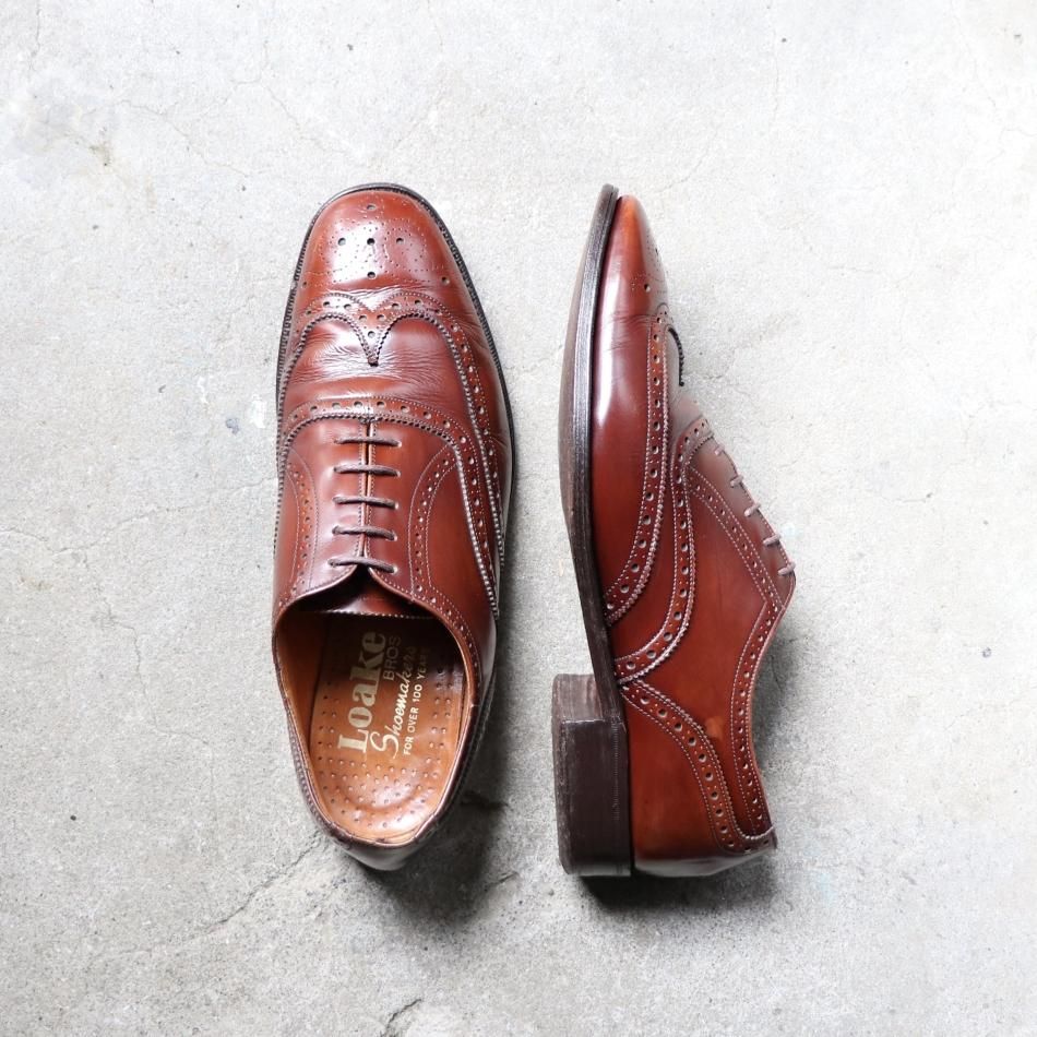 美品　Loake フルブローグツリーは付きません