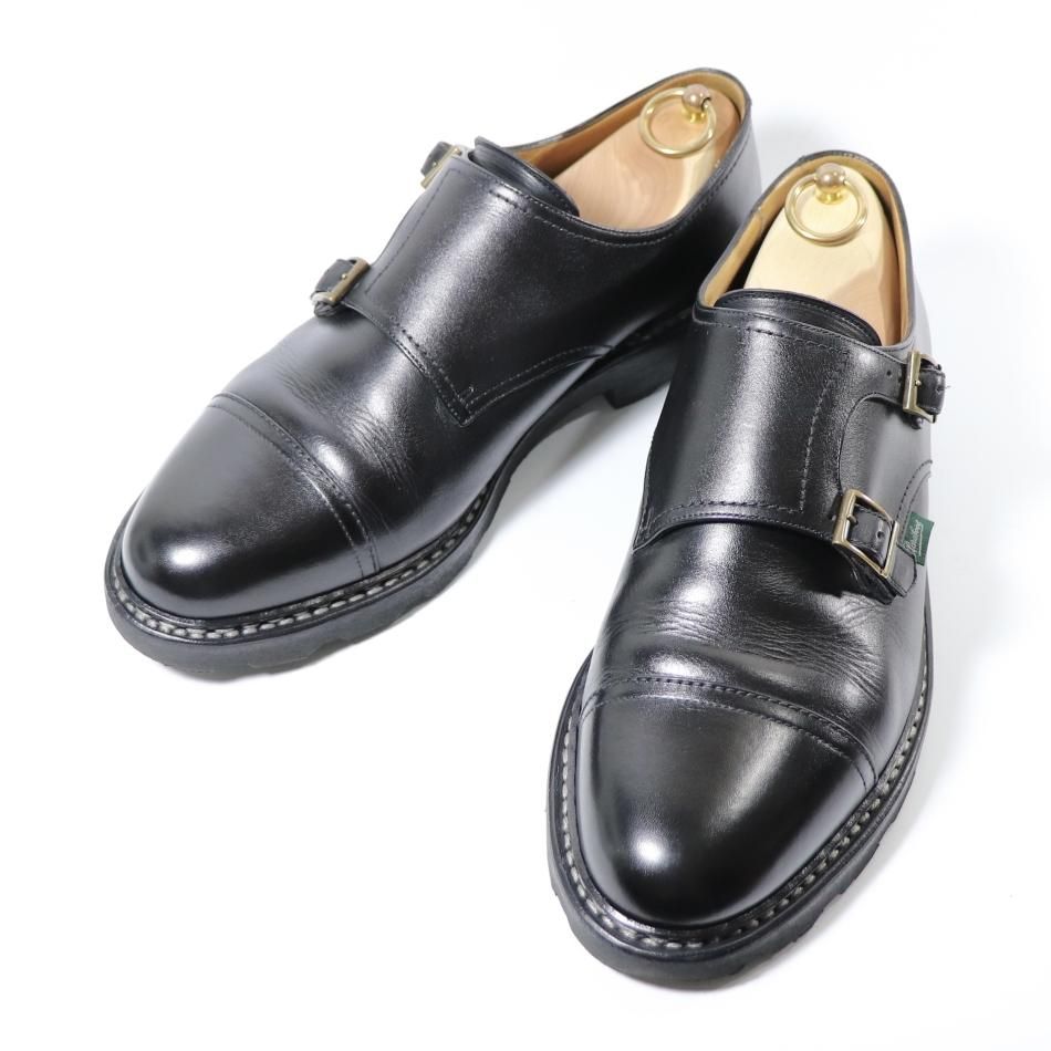 美品” Paraboot(パラブーツ)ダブルモンクストラップシューズ 美品” Paraboot(パラブーツ)ダブルモンクストラップシューズ
