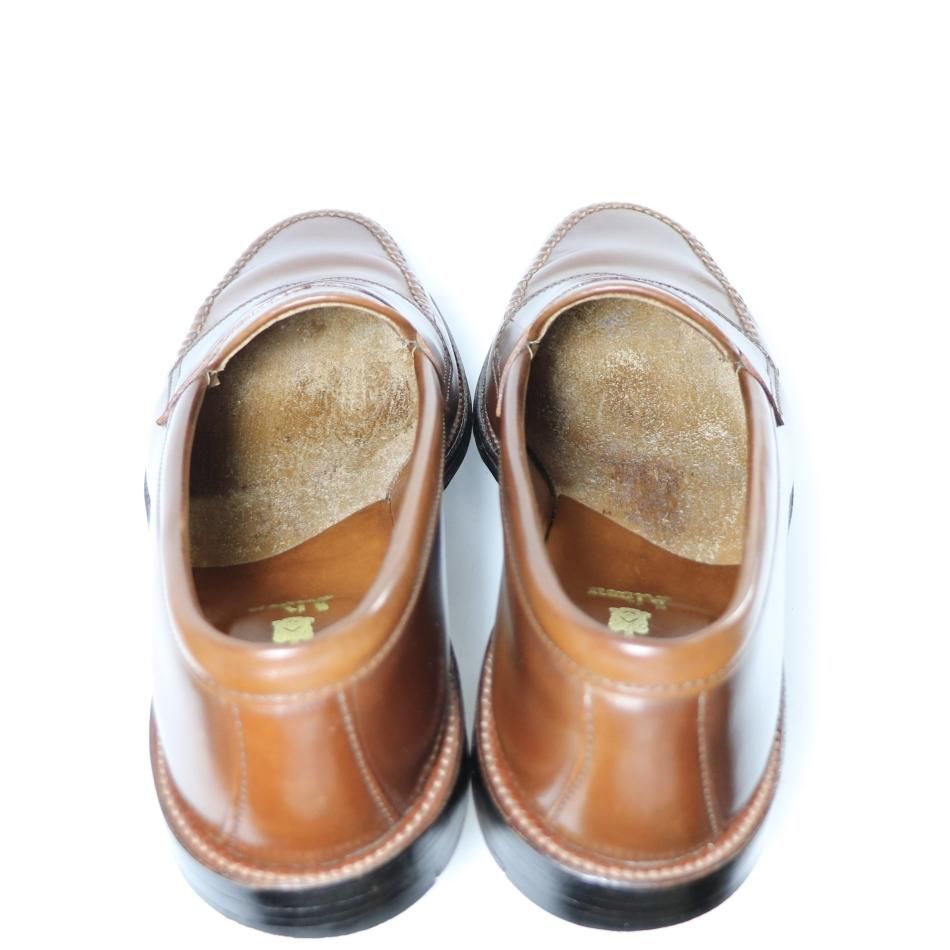 はなばな Alden cordovan San Francisco Alden x Frans Boone Classic Moc Toe #8 Cordovan on Crepe